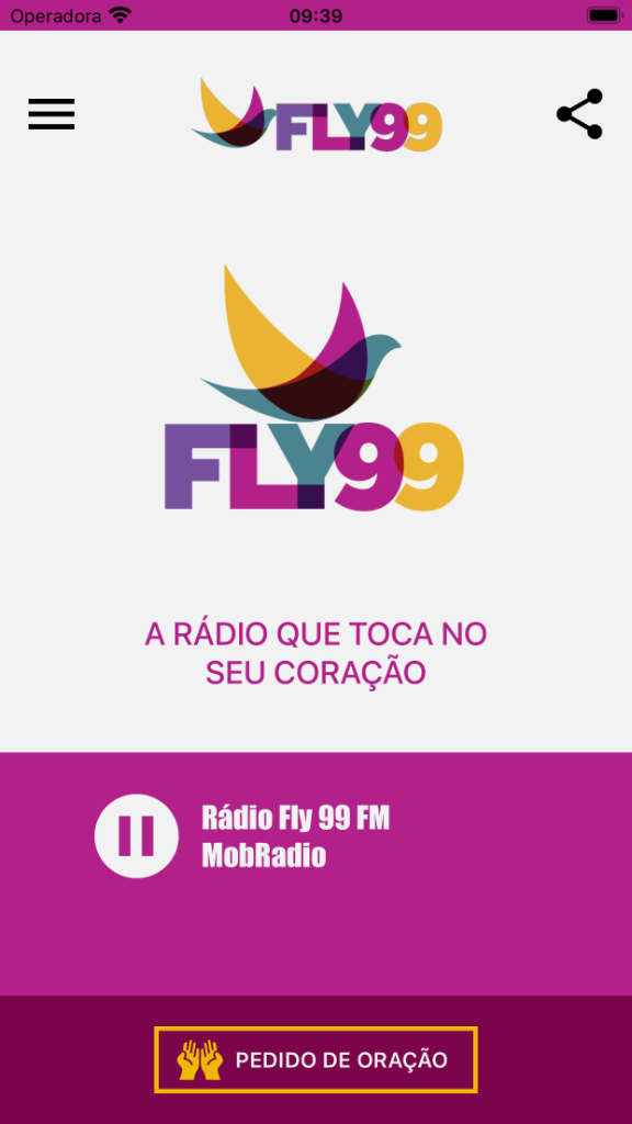 Tela do App