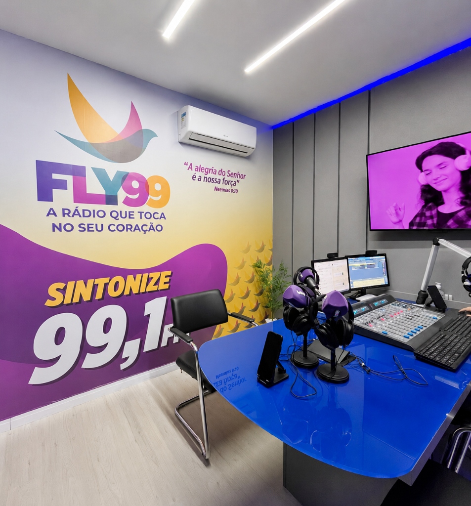 Estúdio Fly 99 FM